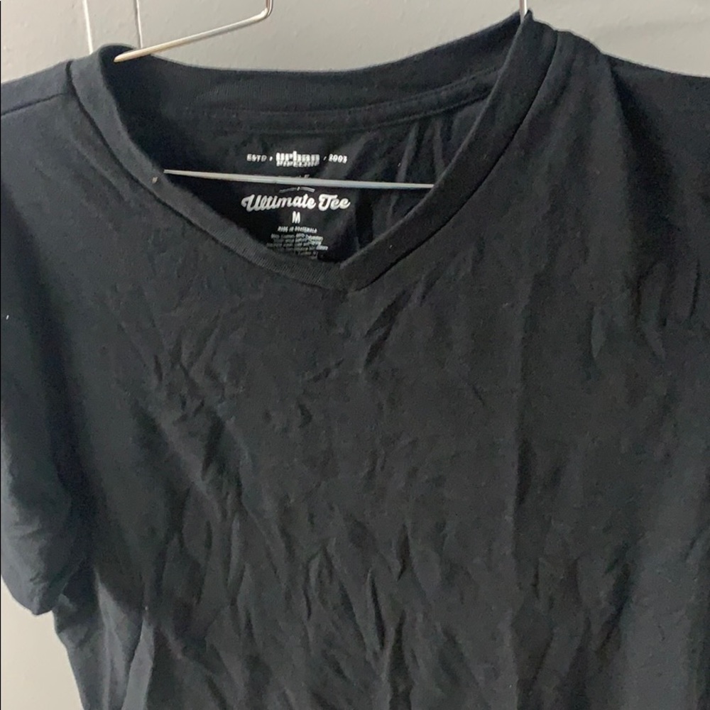 Black v-neck